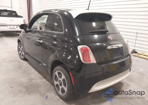2013 Fiat 500E Battery Electric из США, поврежденный, VIN 3C3CFFGE7DT744496
